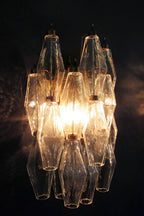 Vintage Art Poliedri Transparent Wall Lamp