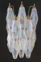 Vintage Art Poliedri Transparent Wall Lamp