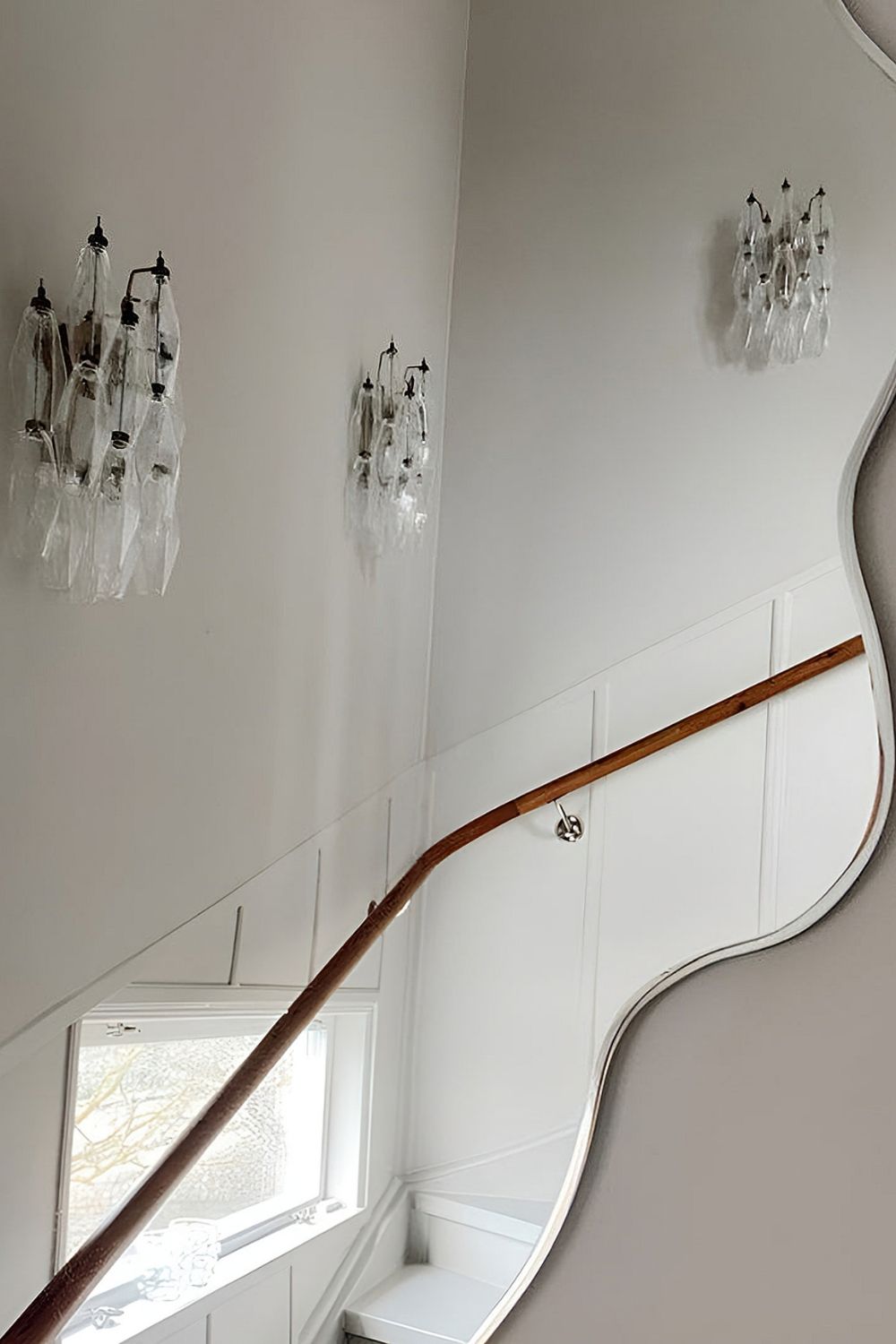 Vintage Art Poliedri Transparent Wall Lamp