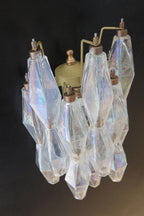 Vintage Art Poliedri Transparent Wall Lamp
