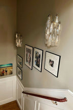 Vintage Art Poliedri Transparent Wall Lamp