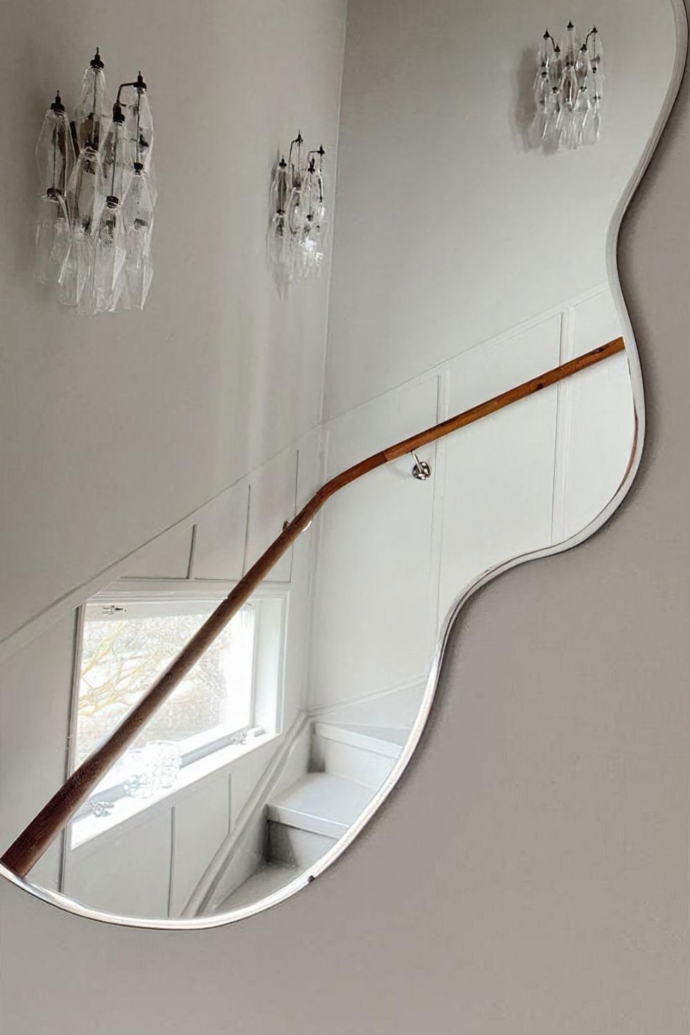 Vintage Art Poliedri Transparent Wall Lamp