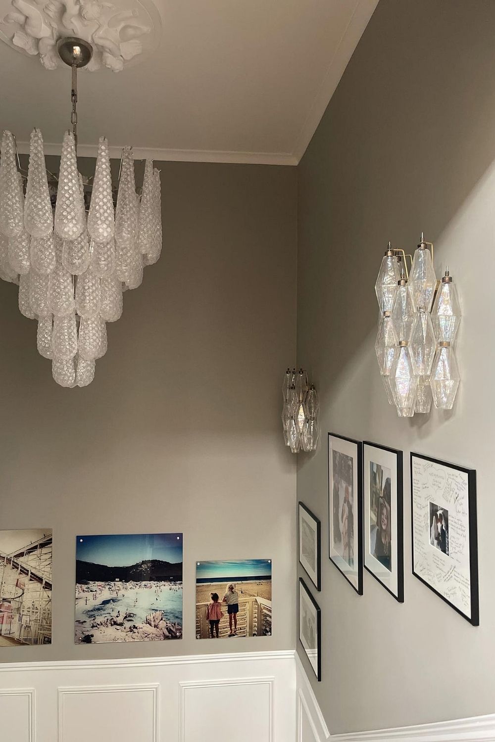 Vintage Art Poliedri Transparent Wall Lamp
