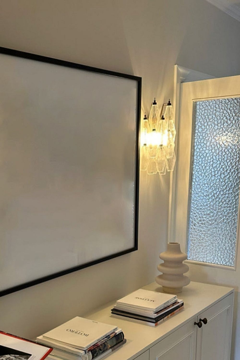 Vintage Art Poliedri Transparent Wall Lamp