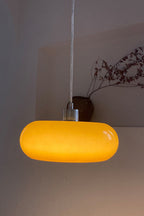 Vintage Bauhaus Glass Pendant Light