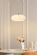 Vintage Bauhaus Glass Pendant Light