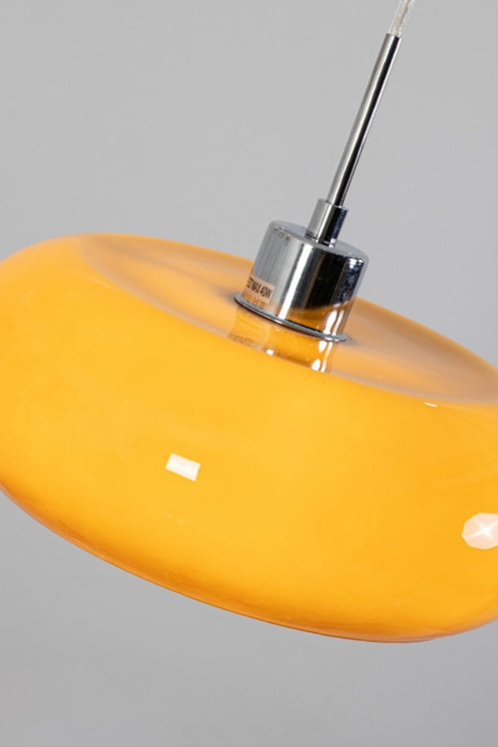 Vintage Bauhaus Glass Pendant Light