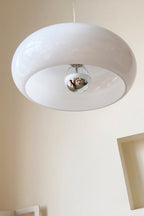 Vintage Bauhaus Glass Pendant Light