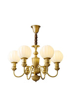 Vintage Brass Chandelier
