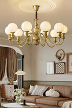 Vintage Brass Chandelier