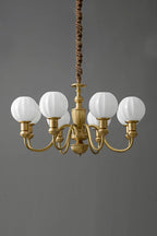 Vintage Brass Chandelier