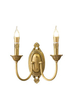 Vintage Candle Brass Wall Lamp
