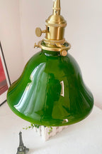 Vintage Green Bell Pendant Light