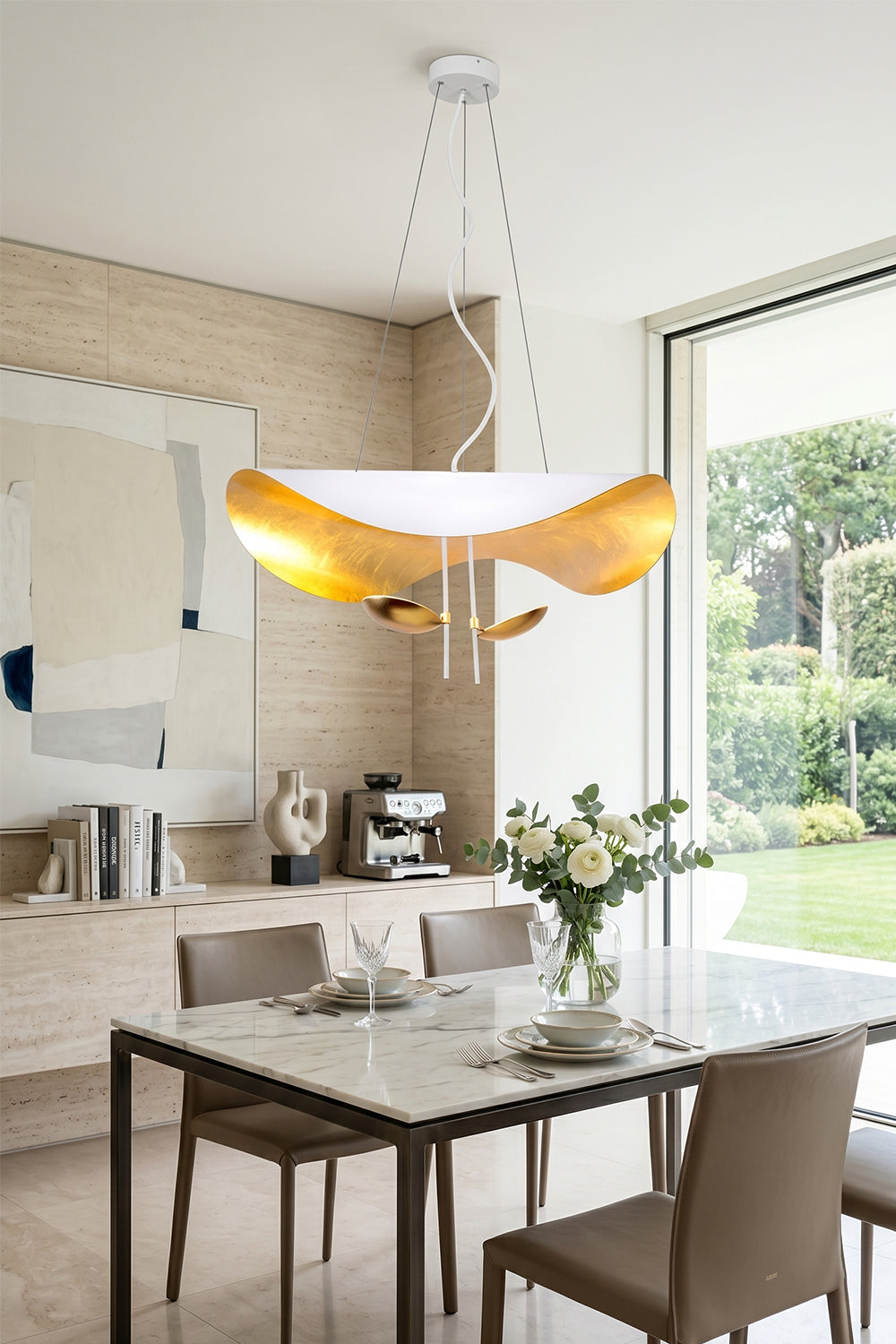 Voluta Horizon Metal Pendant Light