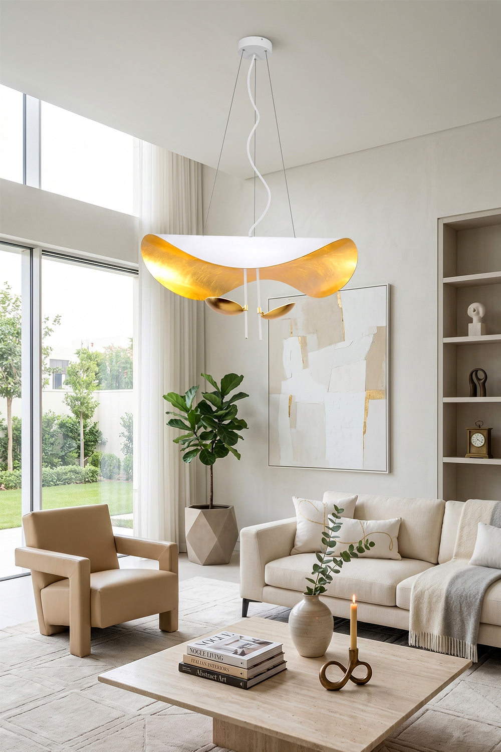 Voluta Horizon Metal Pendant Light