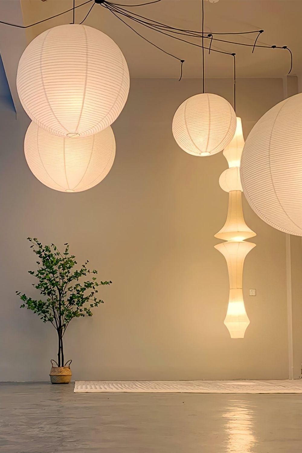 Washi Paper 100A Pendant Light