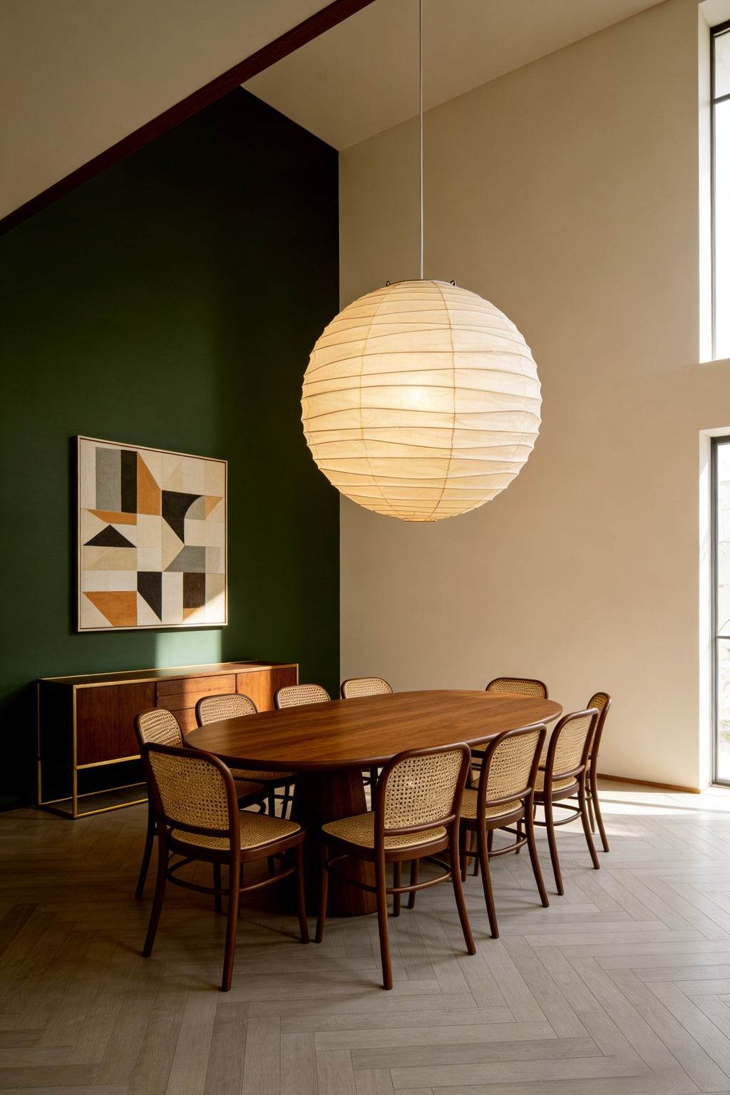 Washi Paper 100D Pendant Lamp