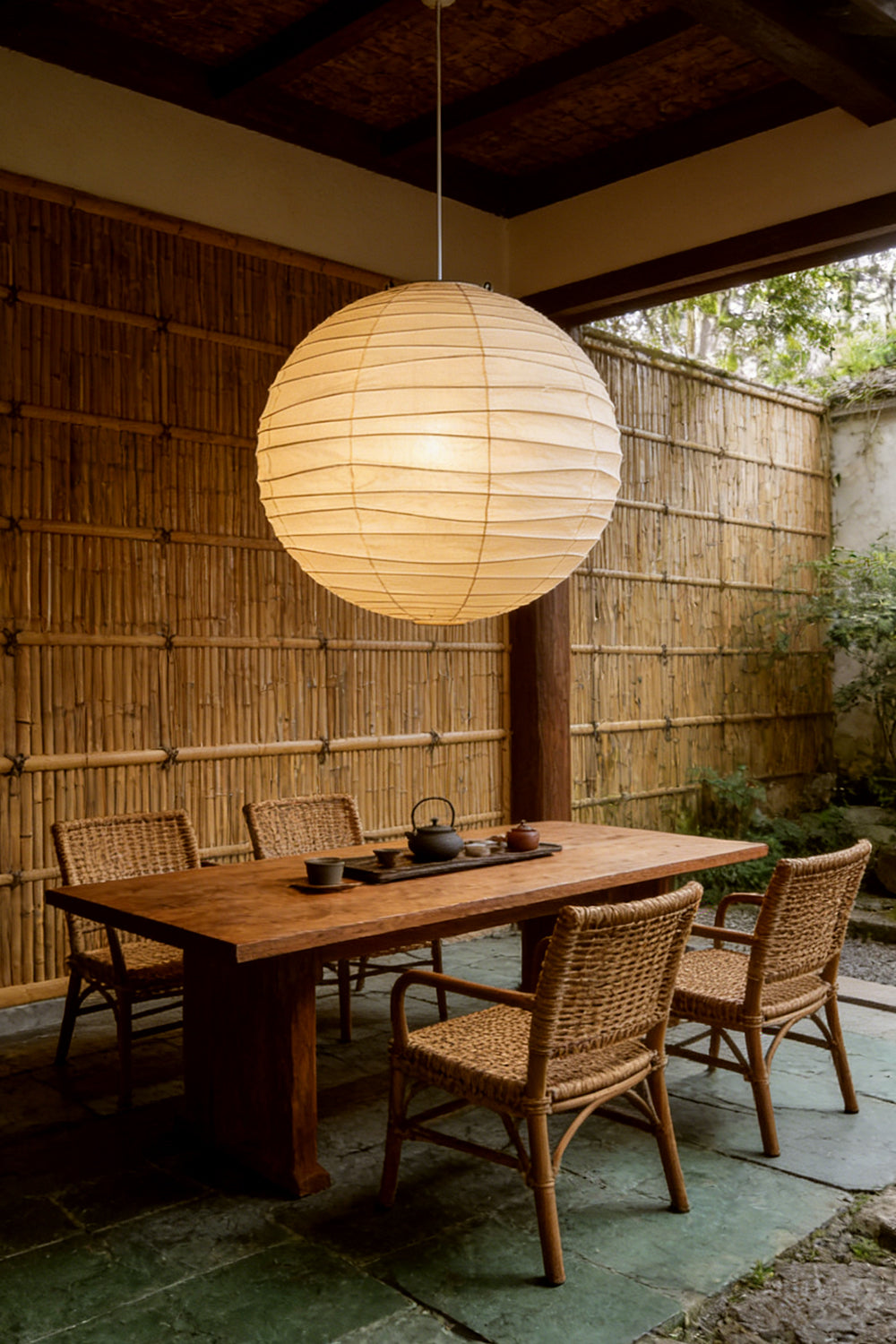 Washi Paper 100D Pendant Lamp
