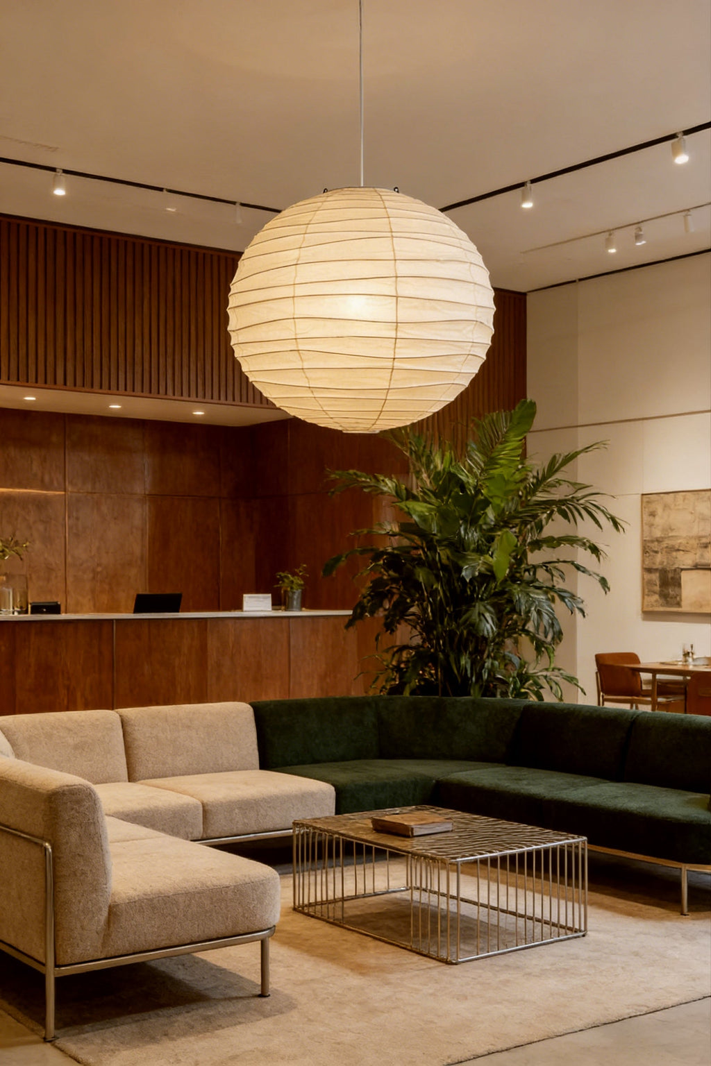 Washi Paper 100D Pendant Lamp