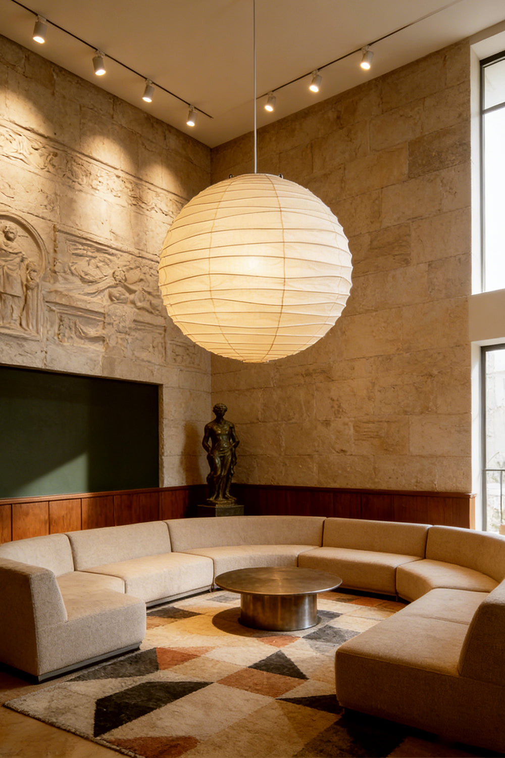 Washi Paper 120D Pendant Lamp