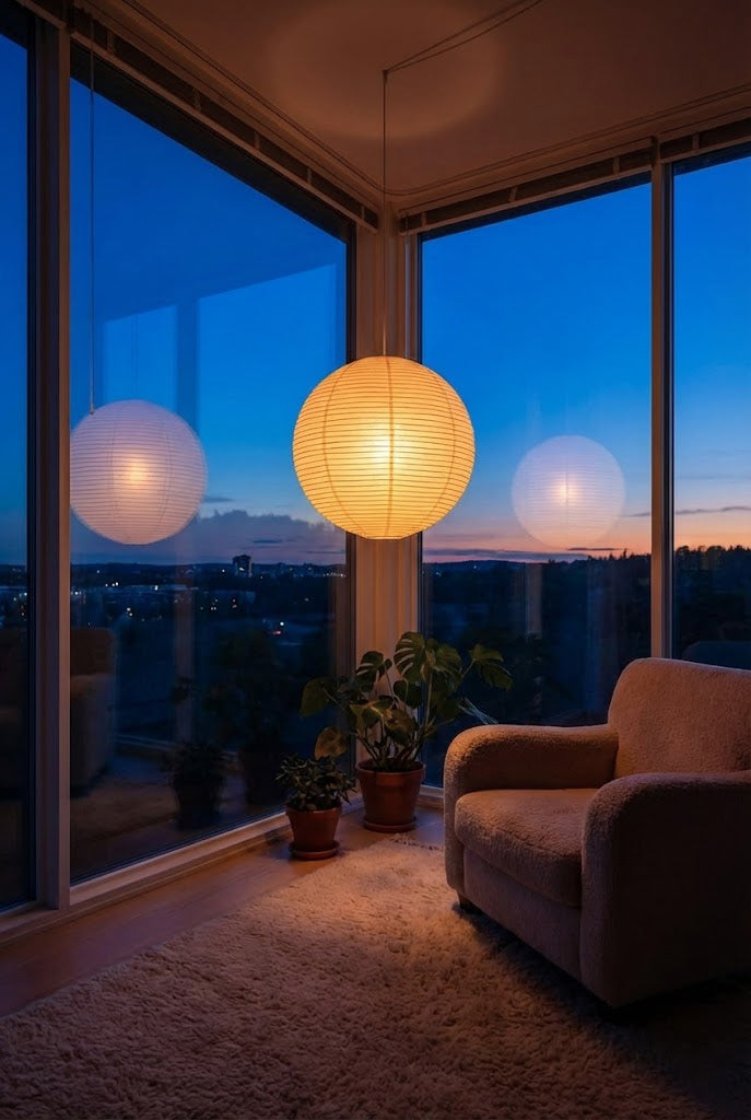 Washi Paper 55A Pendant Light