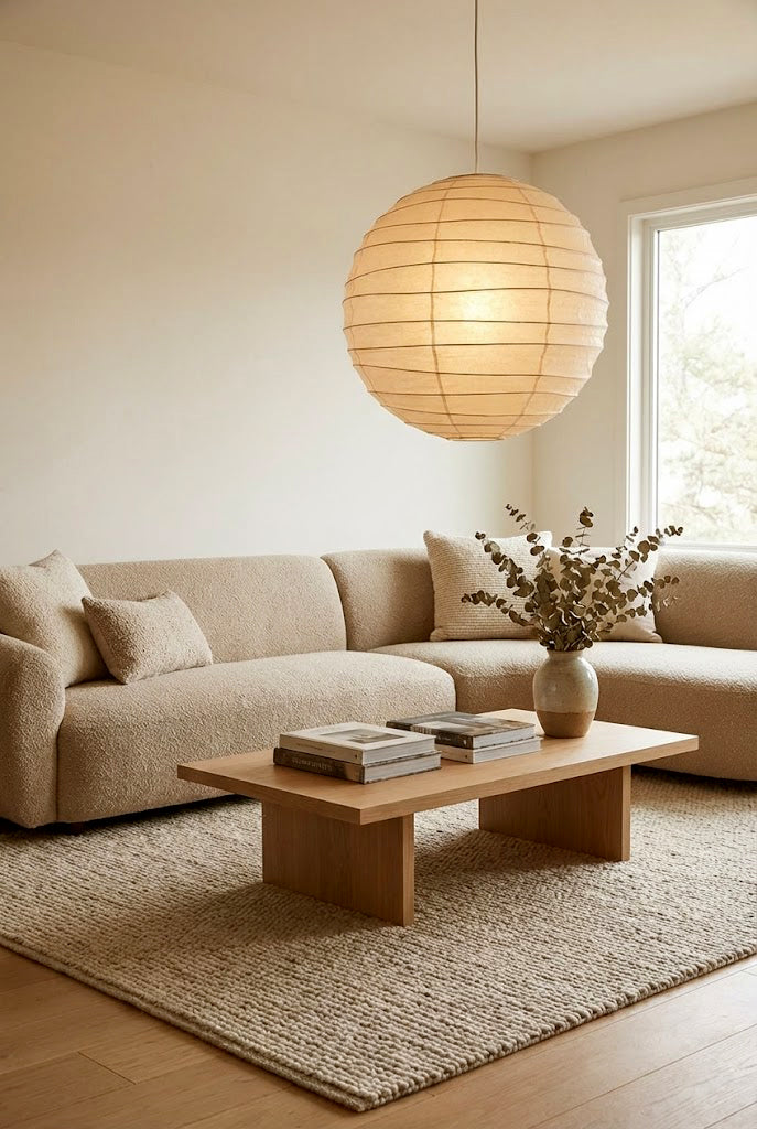 Washi Paper 55D Pendant Lamp