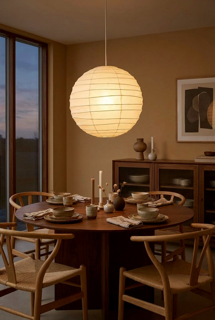 Washi Paper 55D Pendant Lamp