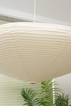 Washi Paper Oval Pendant Light