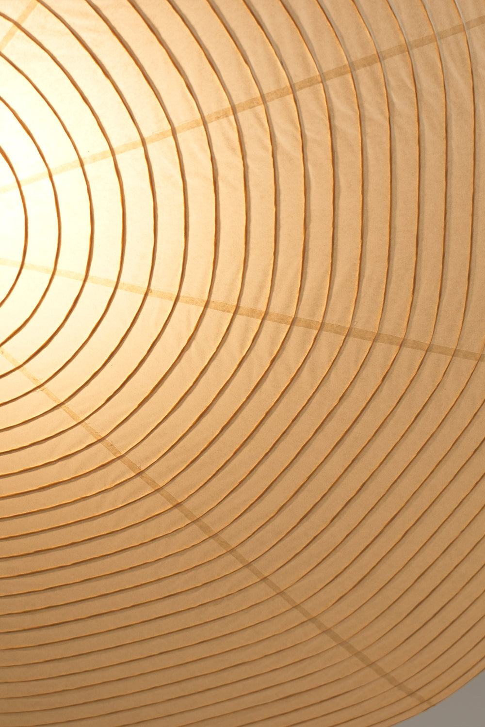 Washi Paper Oval Pendant Light