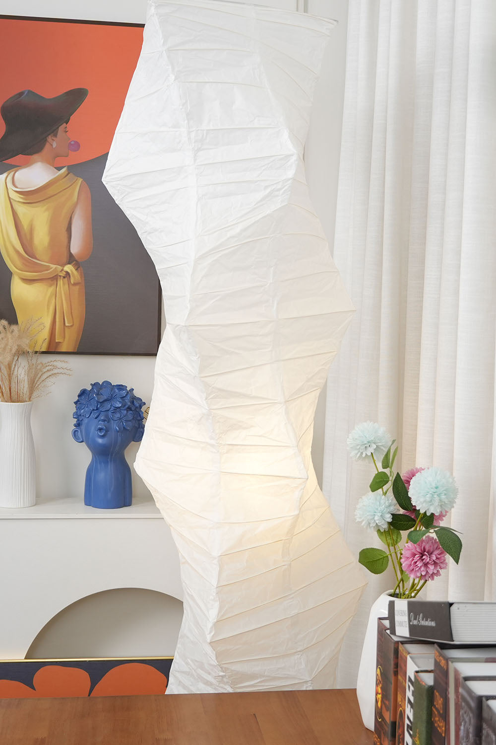 Washi Paper UF4-33N Floor Lamp