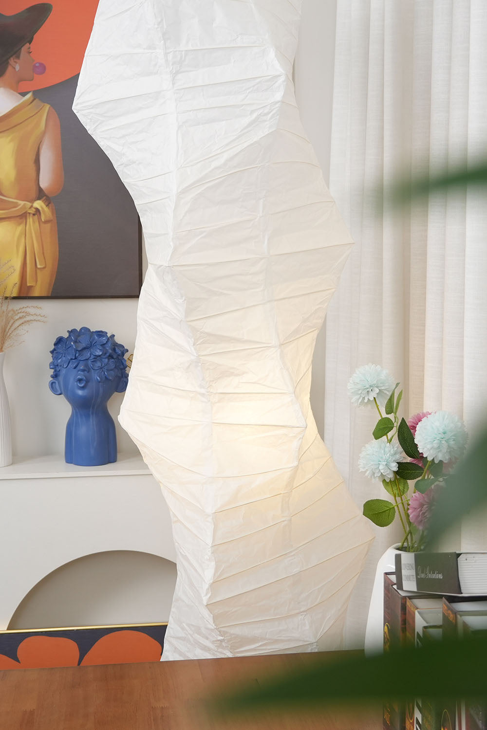 Washi Paper UF4-33N Floor Lamp