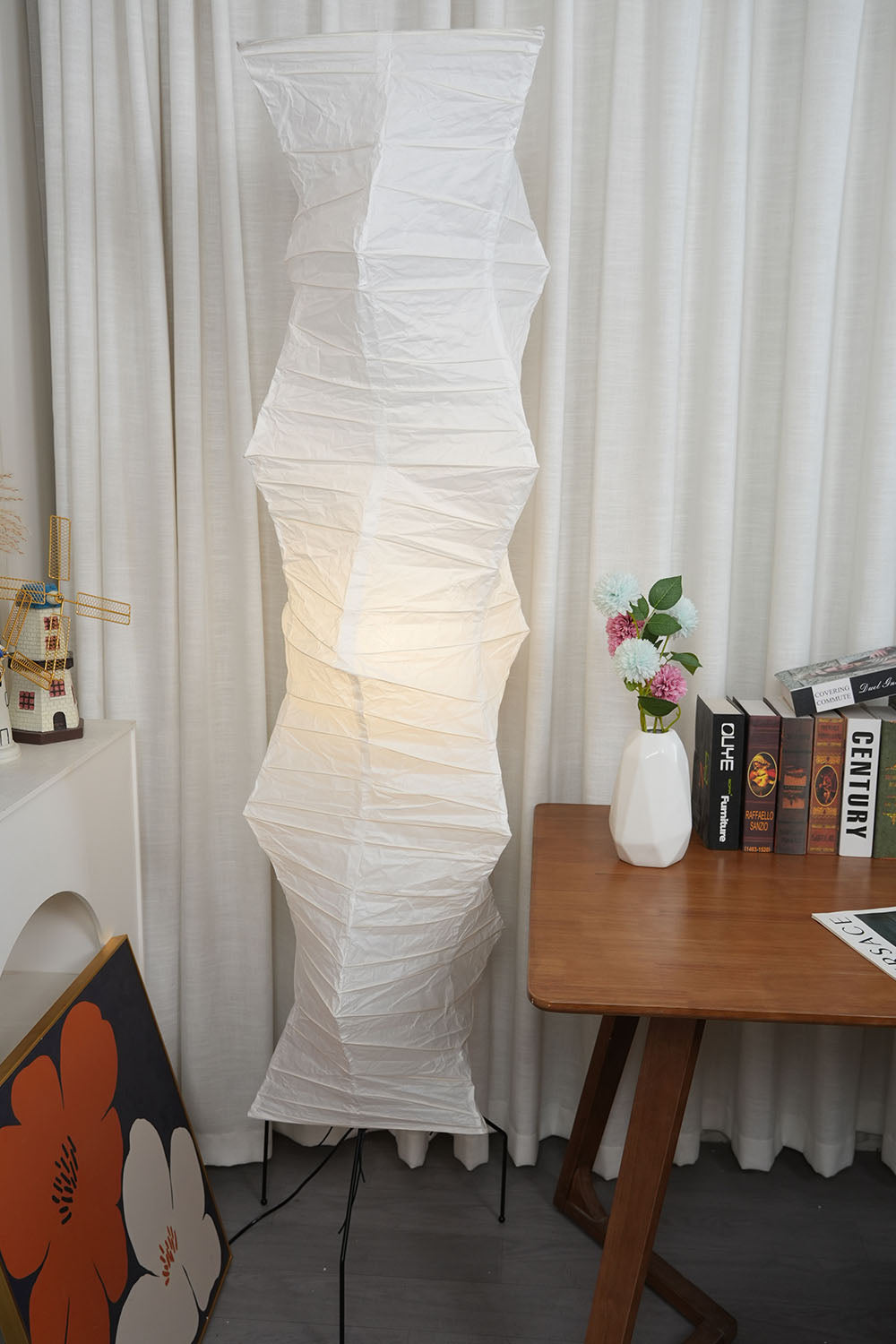 Washi Paper UF4-33N Floor Lamp