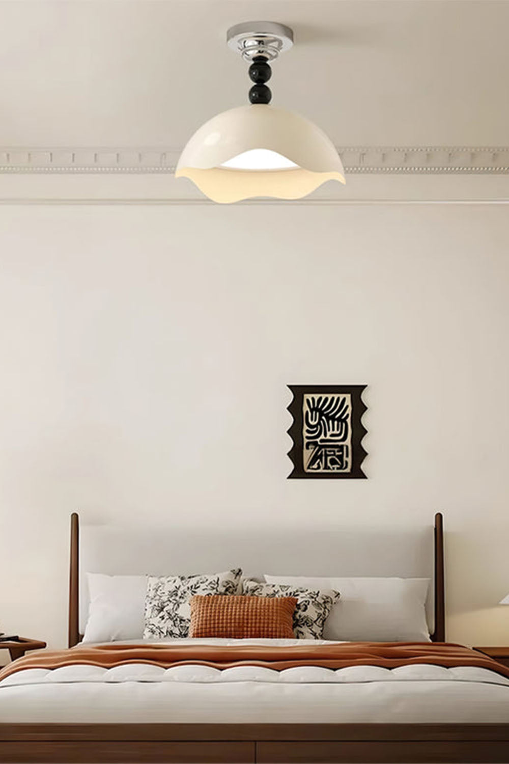 Wave Crest Ceiling Lamp