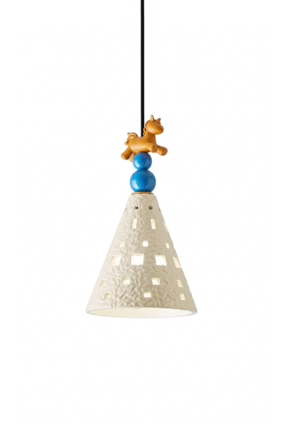 Whimsy Ceramic & Resin Pendant Light