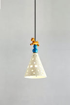 Whimsy Ceramic & Resin Pendant Light