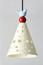 Whimsy Ceramic & Resin Pendant Light