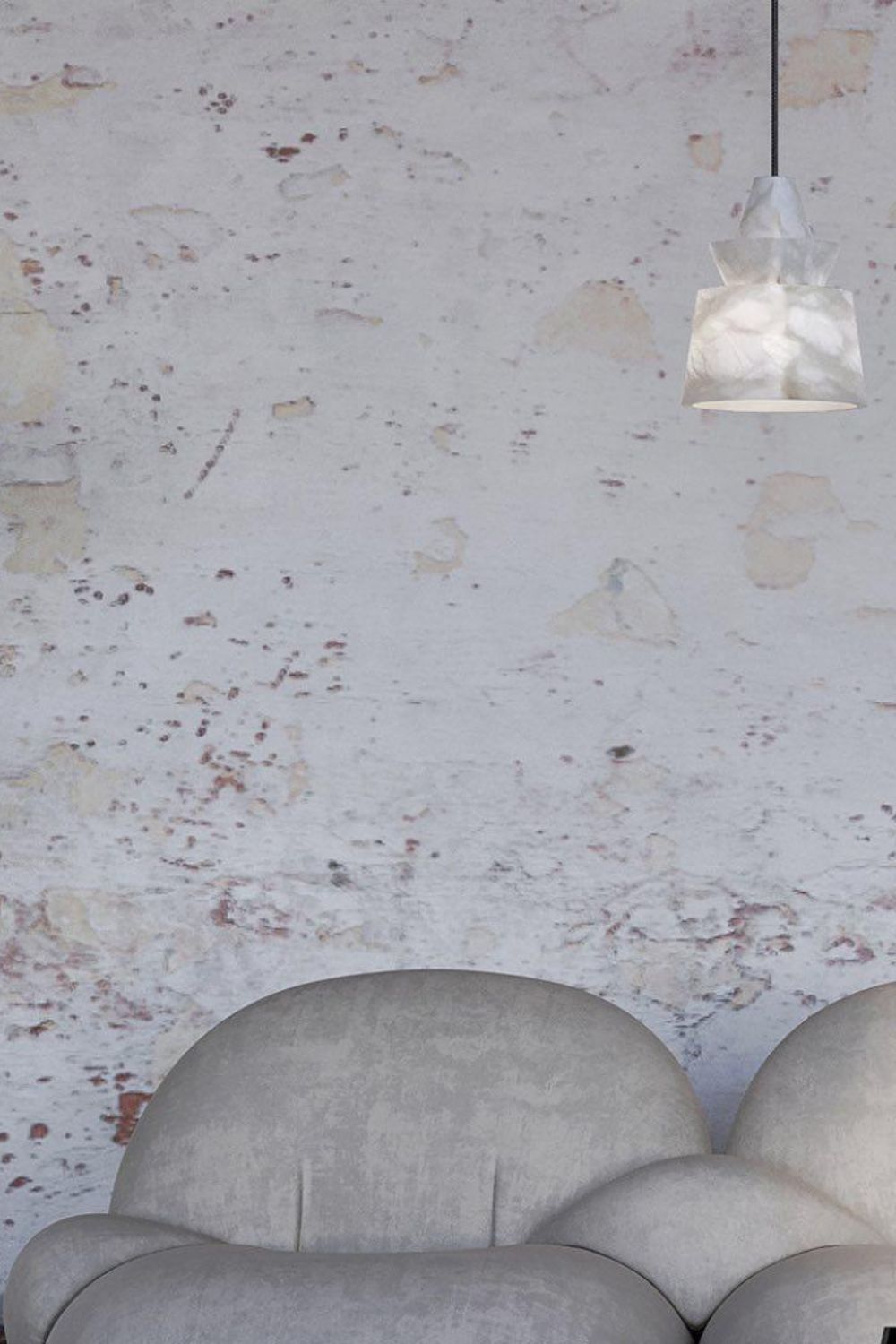White Alabaster Pendant Light