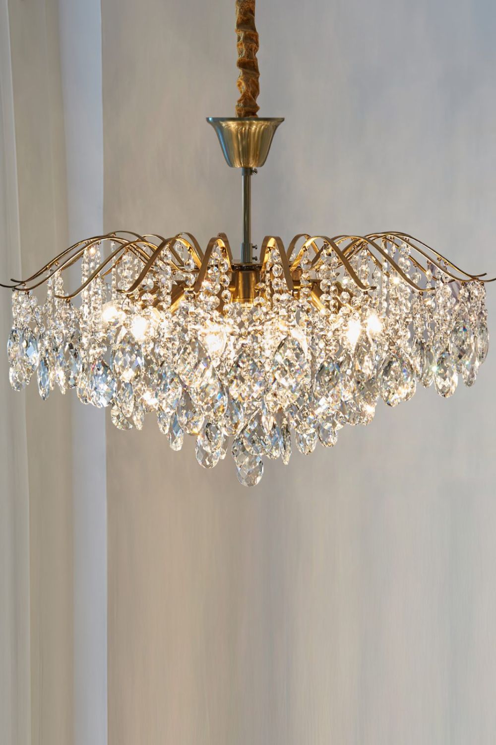 Windchime Crystal Chandelier