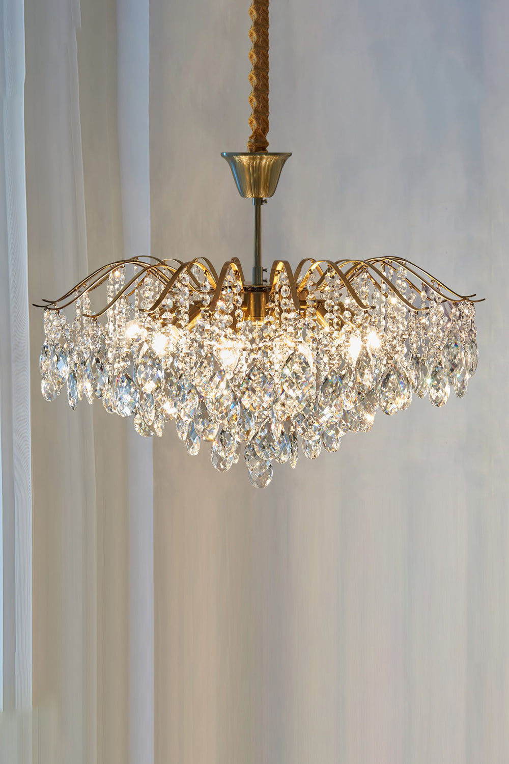 Windchime Crystal Chandelier