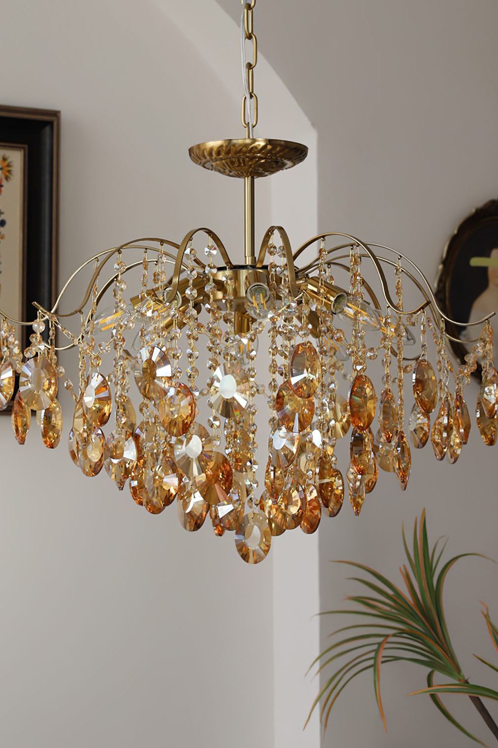 Windchime Crystal Chandelier