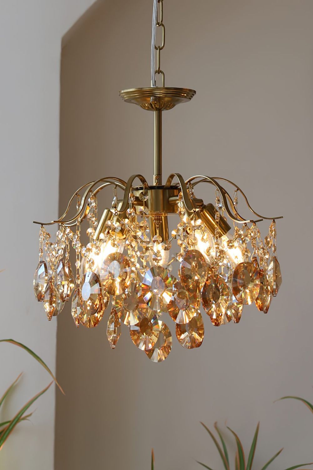 Windchime Crystal Chandelier