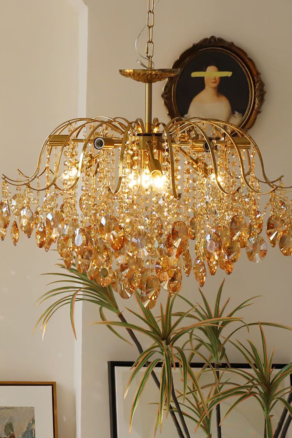 Windchime Crystal Chandelier