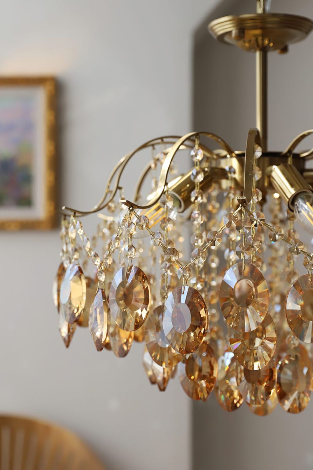 Windchime Crystal Chandelier