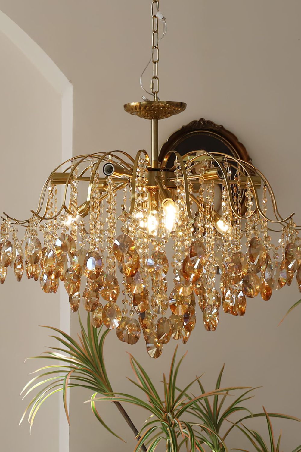 Windchime Crystal Chandelier