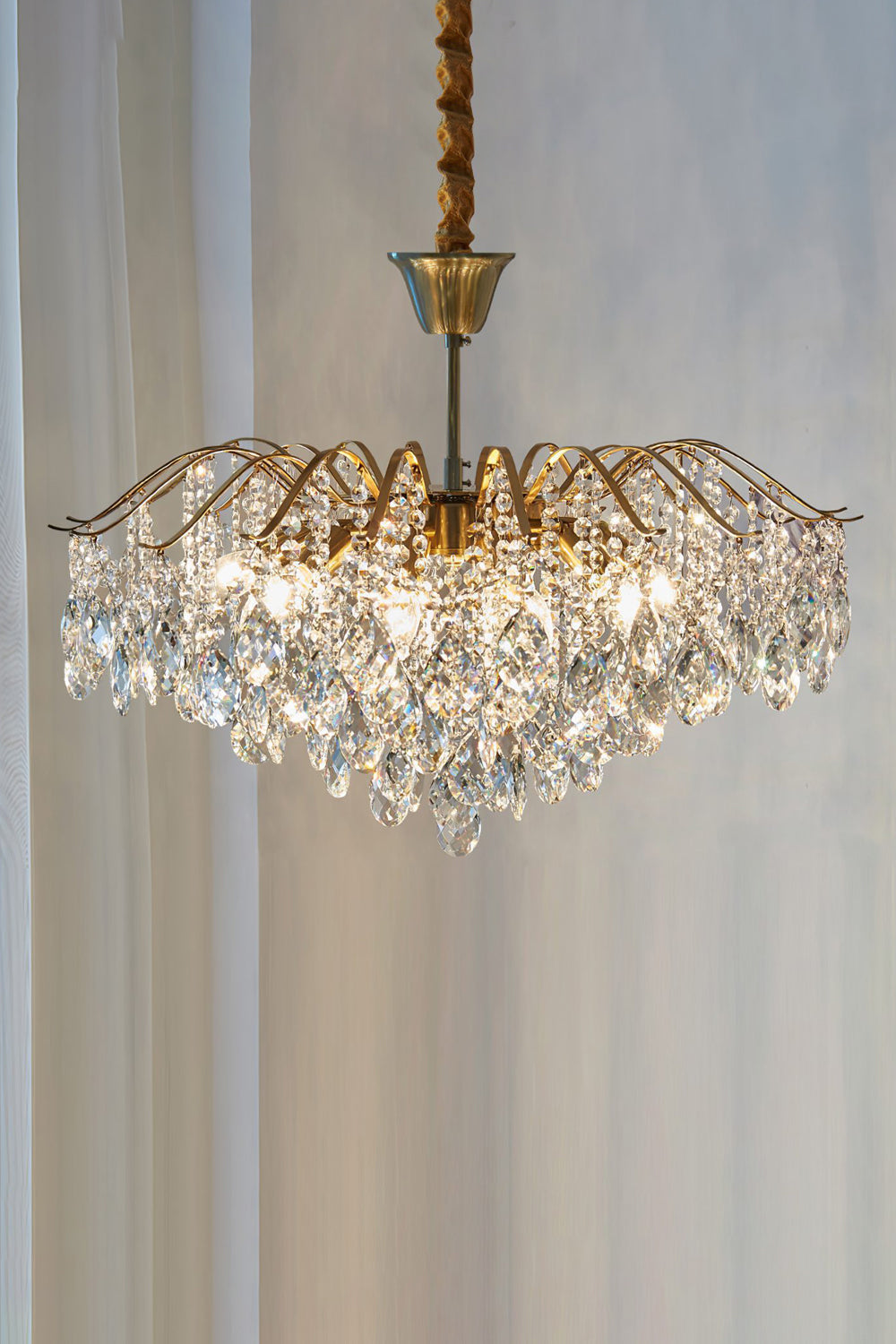Windchime Crystal Chandelier