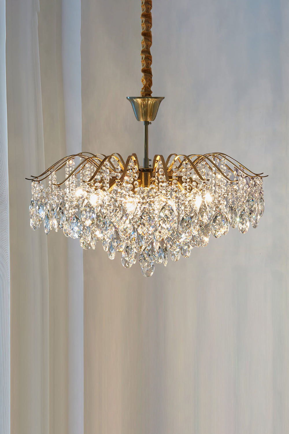 Windchime Crystal Chandelier
