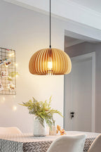 Wooden Pumpkin Swag Lights