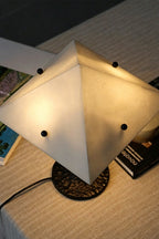 Zenith Alabaster Prism Table Lamp