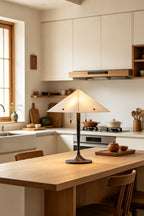 Zenith Alabaster Prism Table Lamp