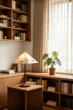 Zenith Alabaster Prism Table Lamp
